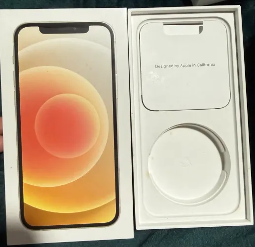 Caixa iPhone 12 Branco 64gb