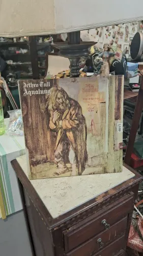 Disco de Vinil  "Aqualung" da banda Jethro Tull,