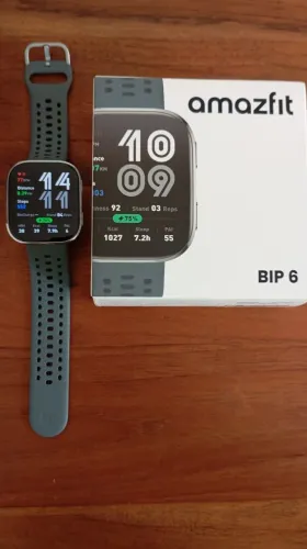 Amazfit Bip 6 smartwatch para seus treinos