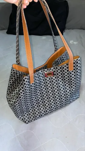 Bolsa grande Classe couro