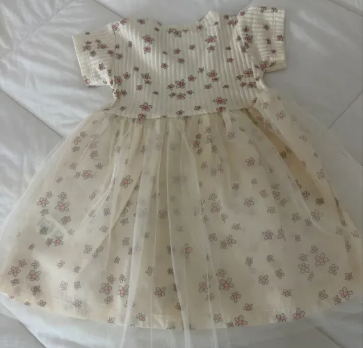 Vestido de tule Zara infantil tam 24 meses/2 anos