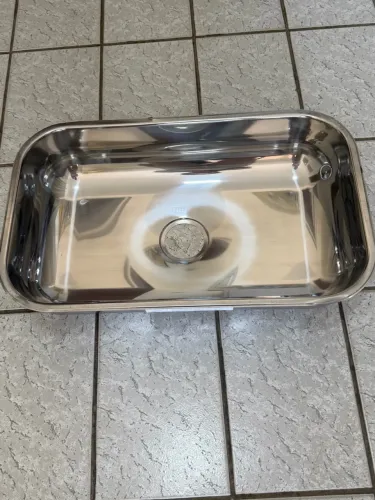 Cuba inox pia para cozinha