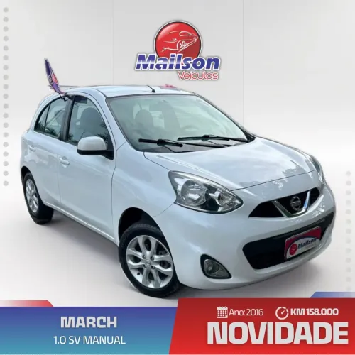 Nissan March SV 1.0 16V Flex Fuel 5P 2016