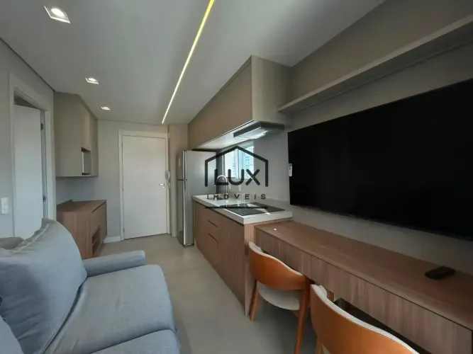 Studio na Vila Olimpia com vista livre e lazer completo para locação codigo: 351206