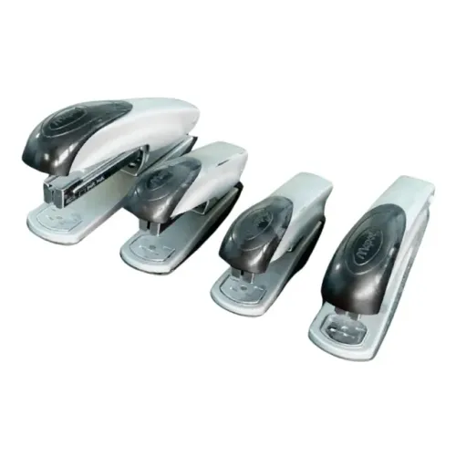 Grampeador de Mesa Tradicional - Kit com 4 Unidades
