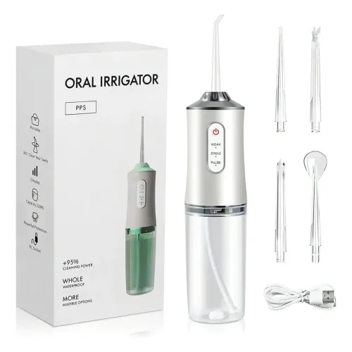 Irrigador Oral Dental Bucal Portátil Recarregável