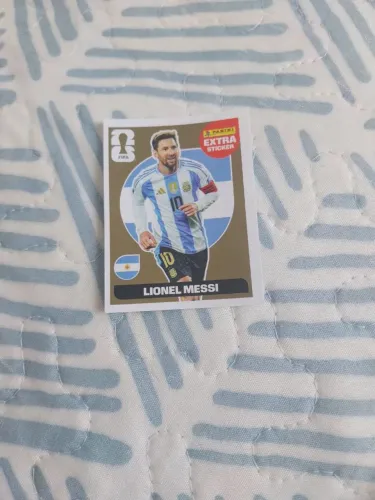 Figurinha do Messi Gold 900,00$
