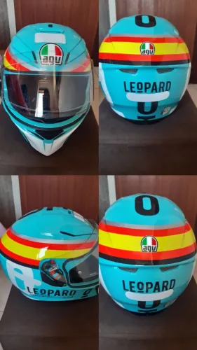 Vendo capacetes AGV e Axxis + Jaqueta Alpinestars