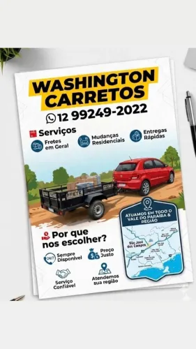 ? FAÇO CARRETO E FRETES!