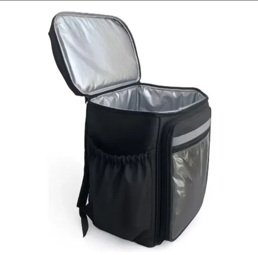 Bag mochila motoboy 80L Térmica dobrável reforçada impermeável sem isopor