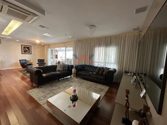 Apartamento com 3 dormitórios para alugar, 198 m² por R$ 17.190,00/mês - Cerâmica - São Ca