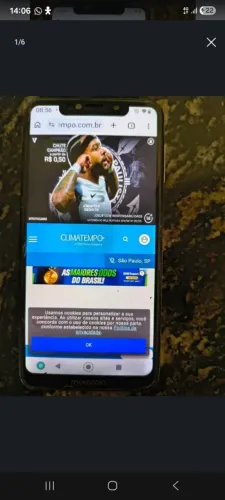 Vendo um Motorola one com 64gb funcionando