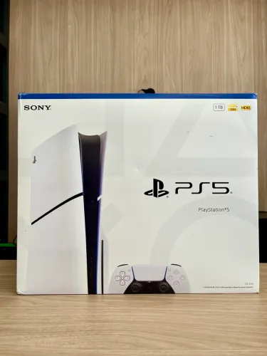 Ps5 Slim 1TB Mídia Física | Nota fiscal e Garantia