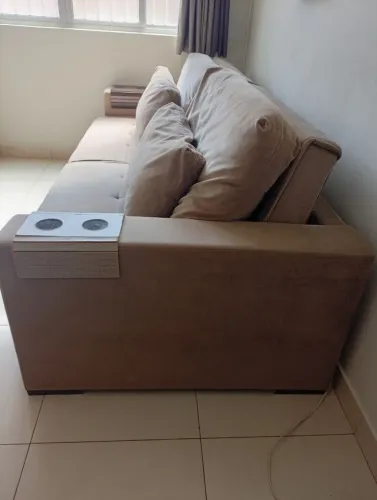 Sofá Cama Queem Hiper Confortável