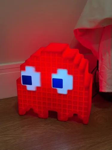Luminária fantasma pac-man