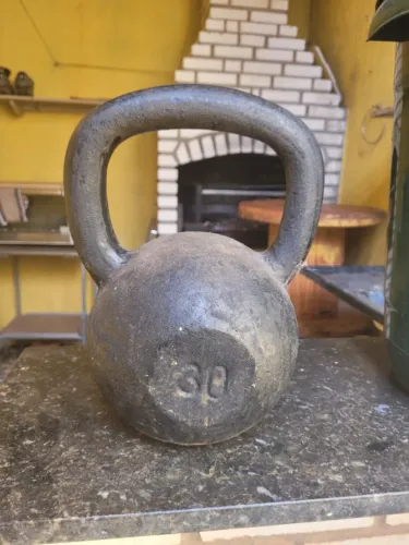 Ketlebell 30kgs para exercício físico