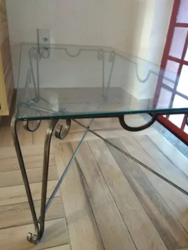 MESA DE CENTRO DE VIDRO 40Ax60Lx1,10C