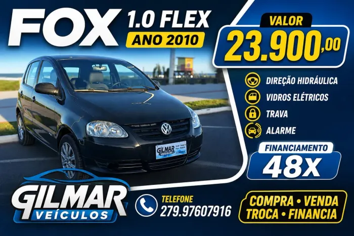 Volkswagen Fox Plus 1.0mi/ 1.0mi Total Flex 8V 4P 2010