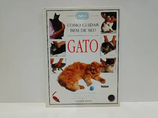Livro Como Cuidar Bem de Seu Gato - Andrew Edney