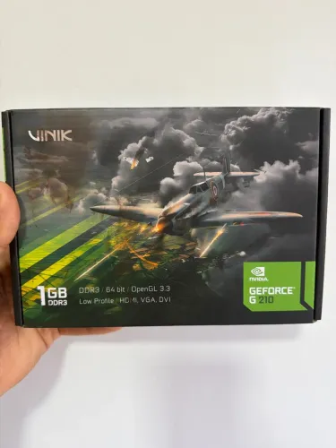 Placa Vídeo 1GB 64 Bits DDR3 Nova