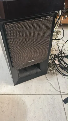 samsung home theater 1000 w com leitor de dvd blu-ray j5500k