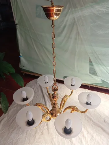 Lustre Dourado grande