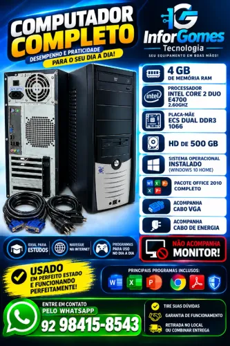 Computador básico para estudos