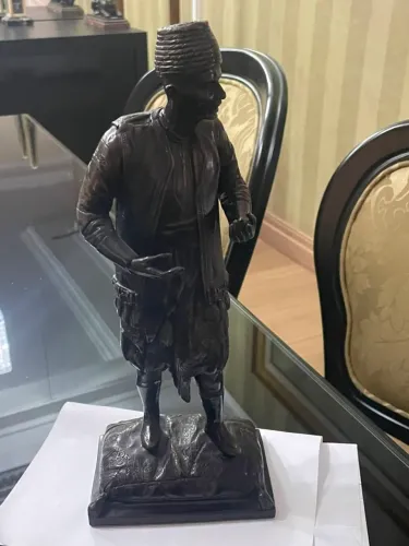 Estátua em bronze para decoração