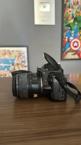Nikon Kit D3100 + Lente 18-55mm + Carregador