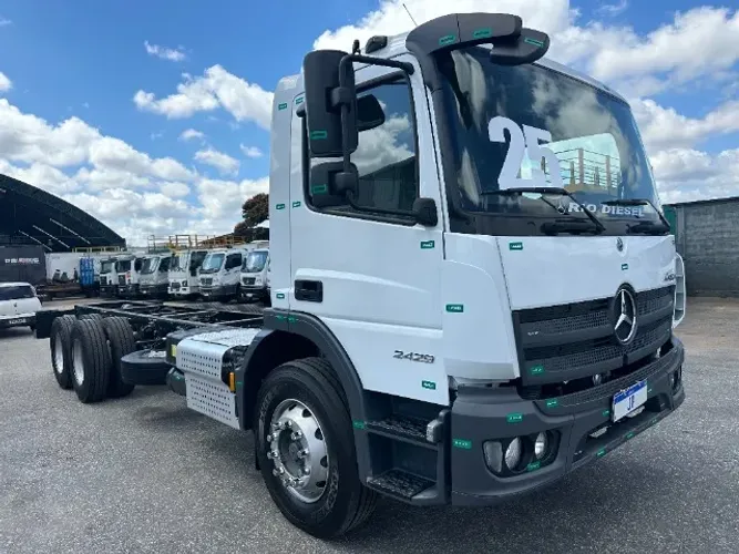 mb 2429 atego truck chassi ano 24*25