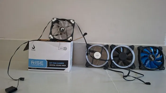 9 fans / ventoinhas - OPORTUNIDADE / DESAPEGO