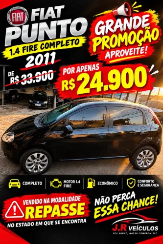 Fiat Punto Attractive 1.4 Fire Flex 8V 5P 2011