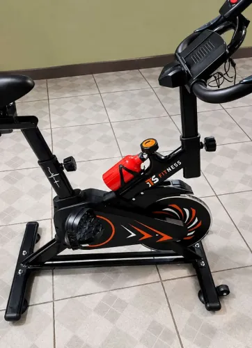Bicicleta Spinning ITS Fitness - Semi Nova, Pouquíssimo Uso