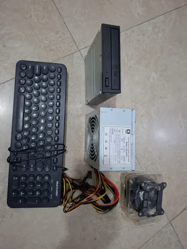 Lote de peças para computador