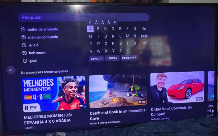 Vendo TV smart LG 60 polegadas