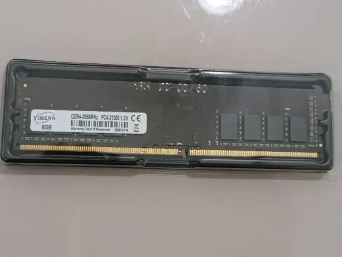 Memória DDR4 8gb ECC suporta Ryzen e algumas AM4