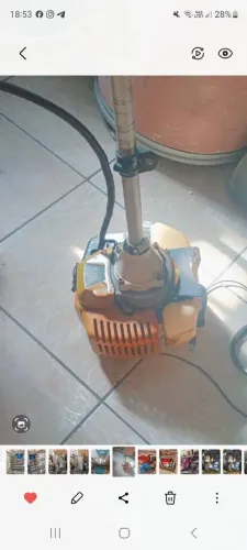 Vendo roçadeira tenho Retirada bairro chácara betim