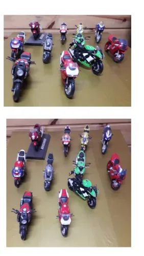mini motos de coleção