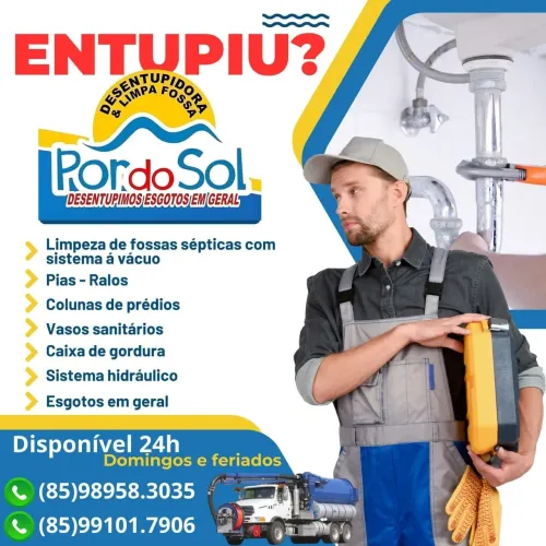 Desentupimento em geral e limpa fossa