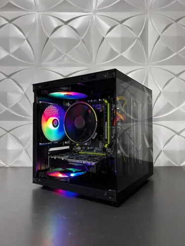 PC Gamer Xeon 6 Núcleos + GTX 1050 Ti 4GB + 16GB | Seminovo, Windows, NF e Garantia