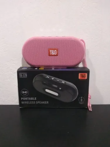 Caixa De Som Portátil T&g 179
