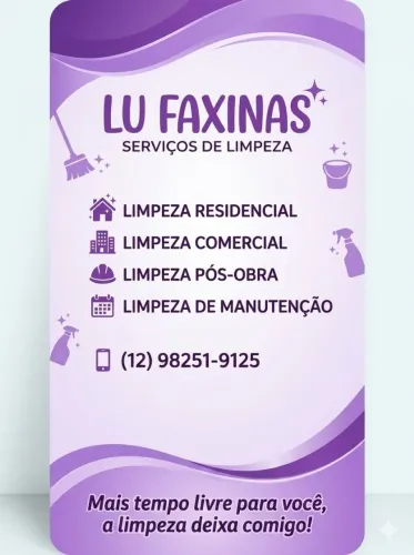 Precisando de faxina?