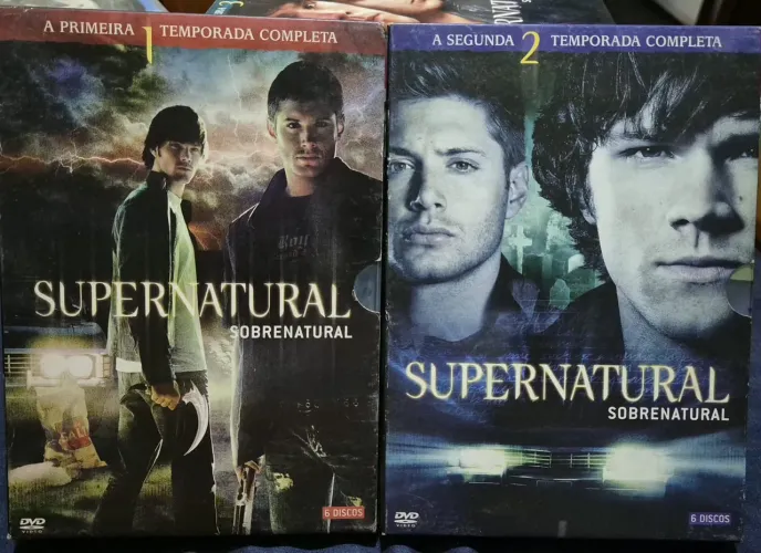 Supernatural série DVD LOTE ( leia com atenção)
