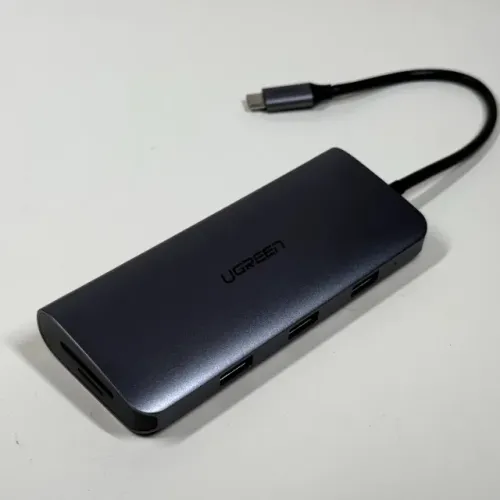 NOVO - Hub Ugreen 9 em 1 10 Gbps HDMI 4K Cartão USB C A 100W PC Macbook Ipad Iphone TV