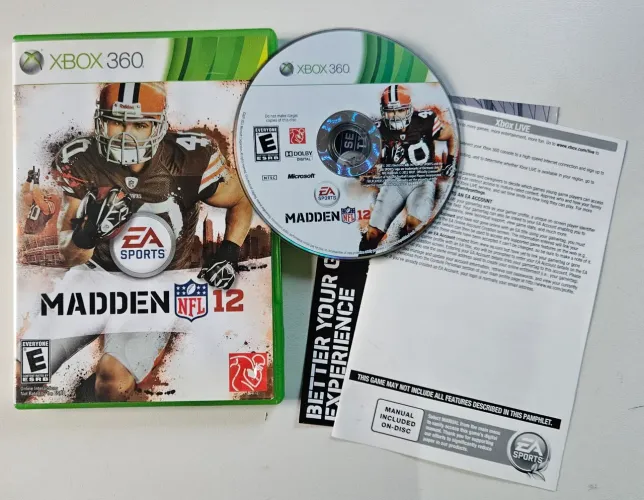 Madden NFL 12 Xbox 360 original fisico seminovo