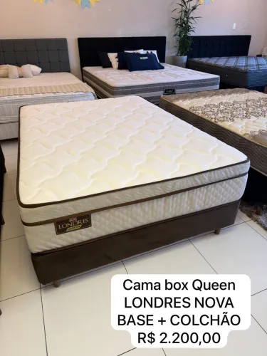 Cama Box Queen LONDRES NOVA - ENTREGA