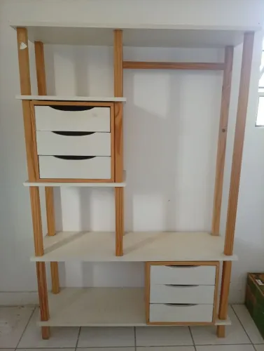 Armário Closet com 06 gavetas