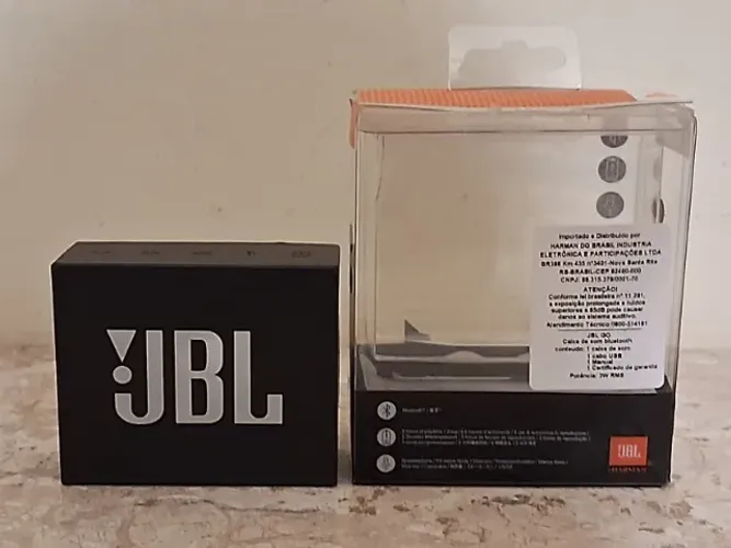 JBL Go, alto falante chiando, R$ 67.