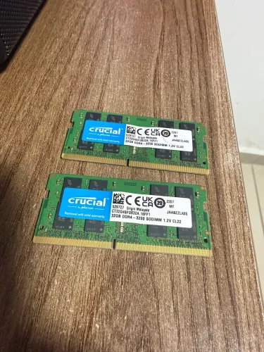 Memória 32gb 3200 notebook