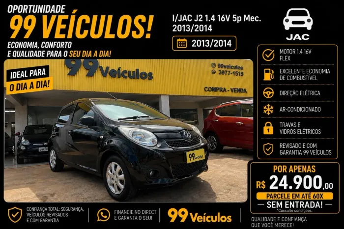 JAC J2 1.4 16V 5P Mec. 2014